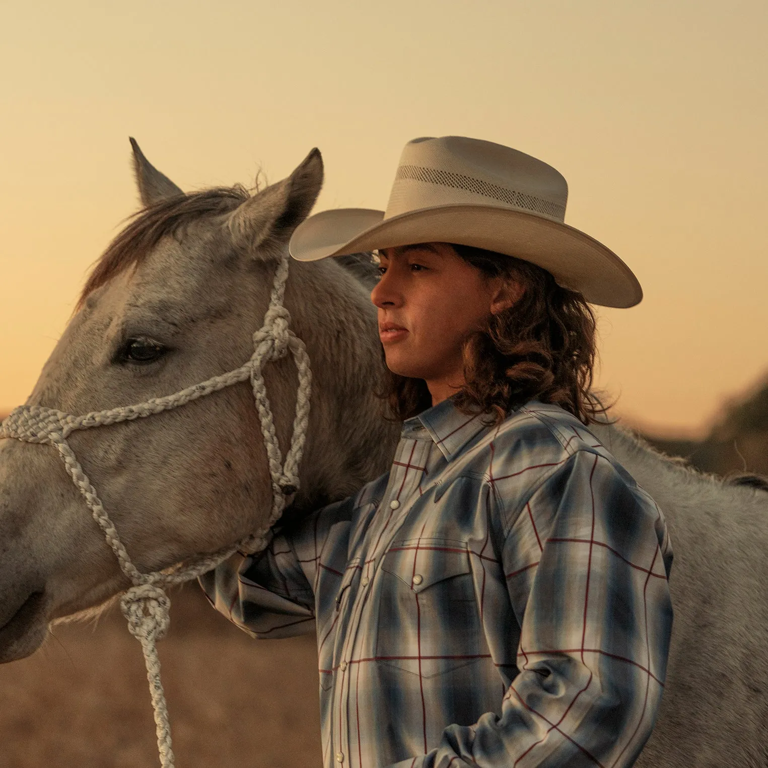 Griffin 100X Straw Cowboy Hat -STETSON