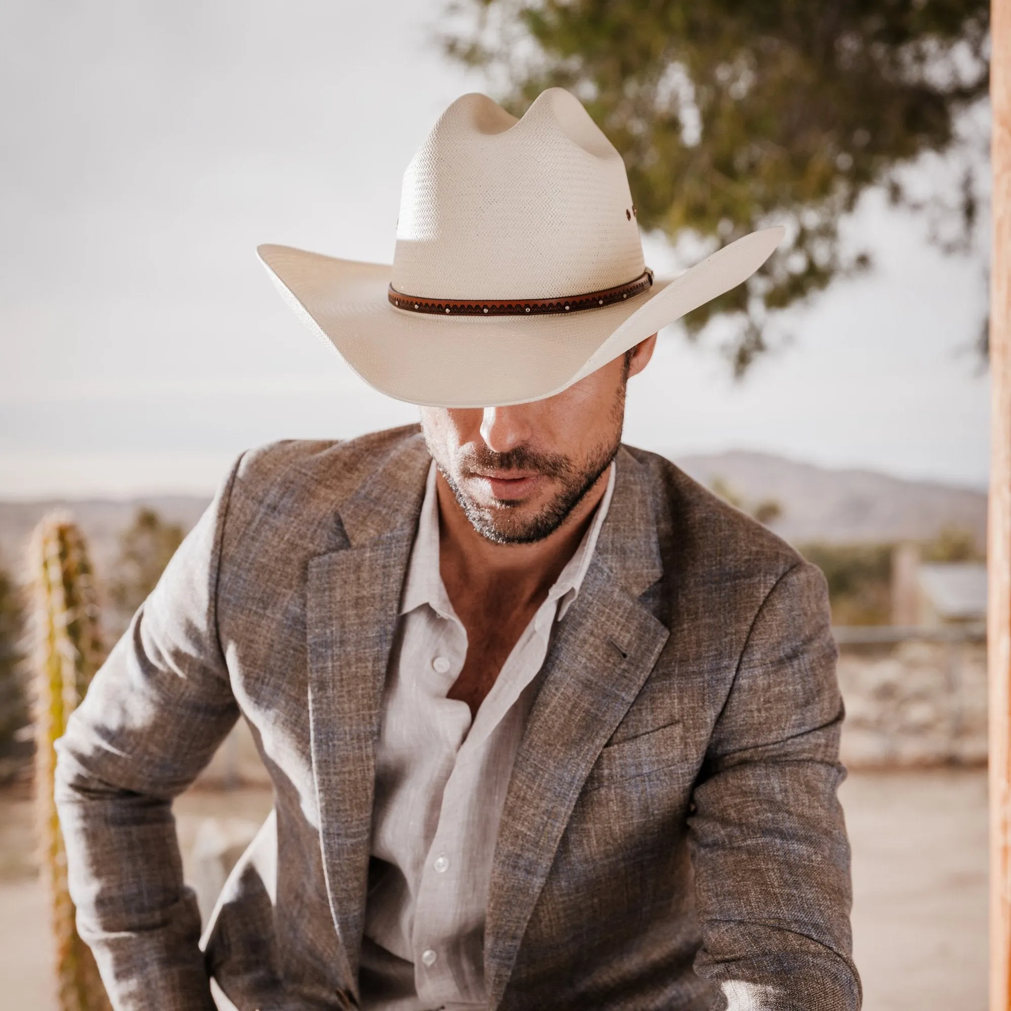 Haywood 10X Straw Cowboy Hat -STETSON