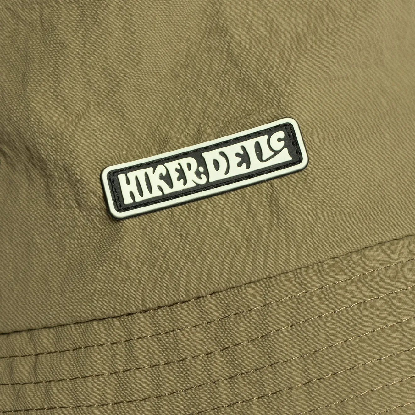 Hikerdelic Glow in the Dark Bucket Hat - Khaki