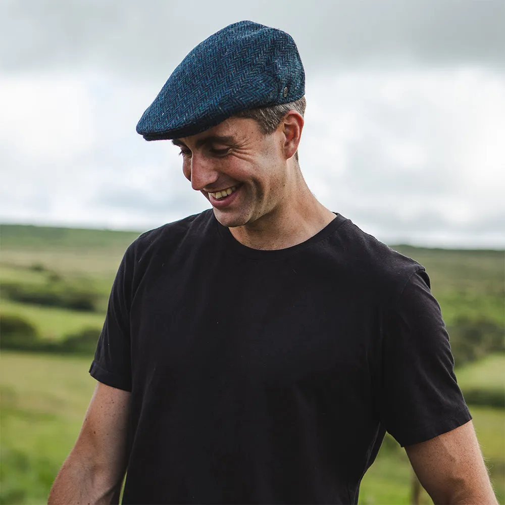 Jaxon & James Brooklyn Flat Cap - Navy Blue
