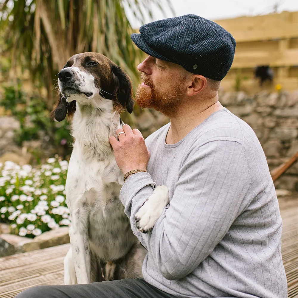 Jaxon & James Brooklyn Newsboy Cap - Navy Blue