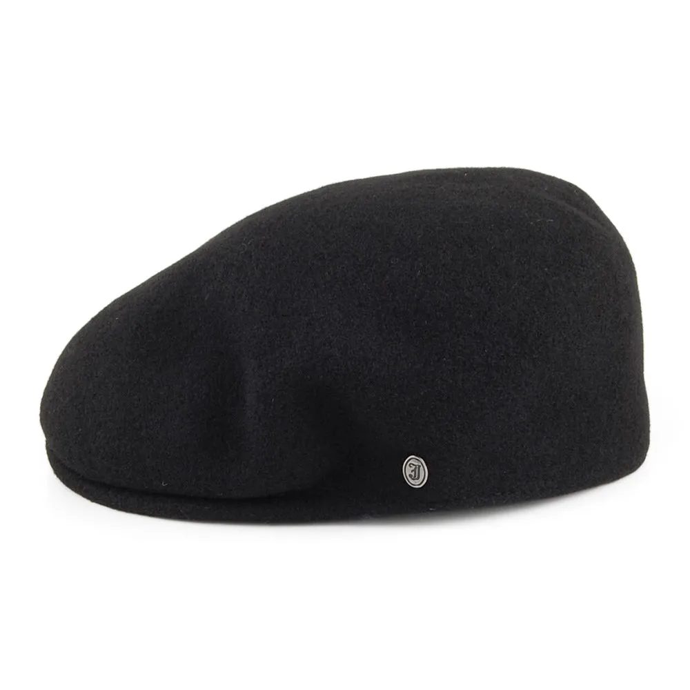 Jaxon & James Classic Wool Flat Cap - Black