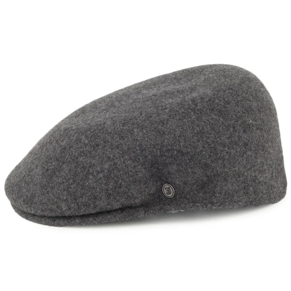 Jaxon & James Classic Wool Flat Cap - Charcoal