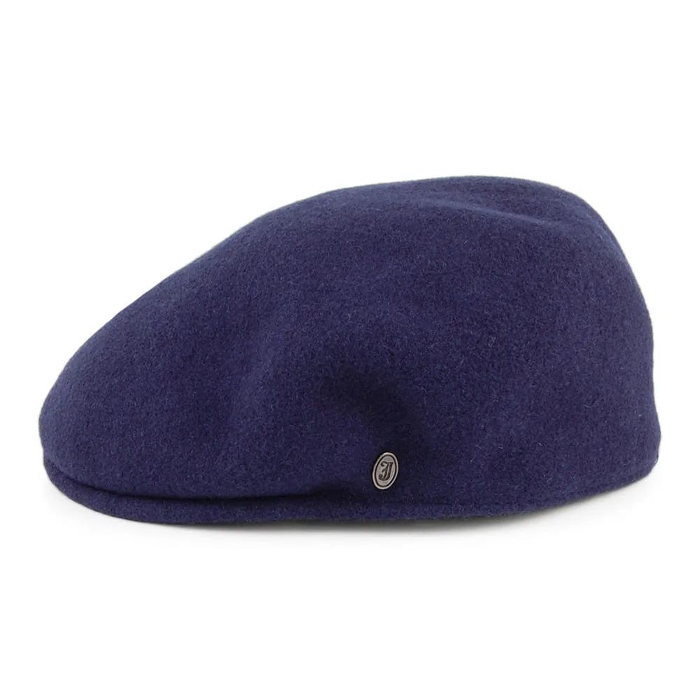Jaxon & James Classic Wool Flat Cap - Navy Blue