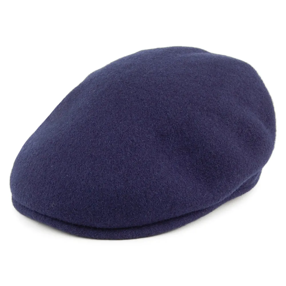 Jaxon & James Classic Wool Flat Cap - Navy Blue