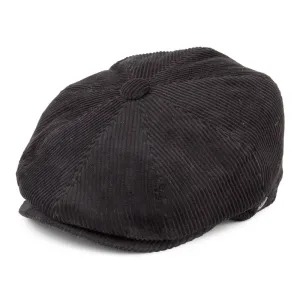 Jaxon & James Corduroy Newsboy Cap - Black