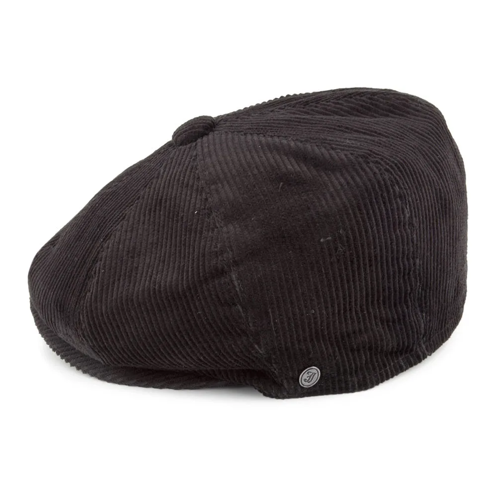 Jaxon & James Corduroy Newsboy Cap - Black