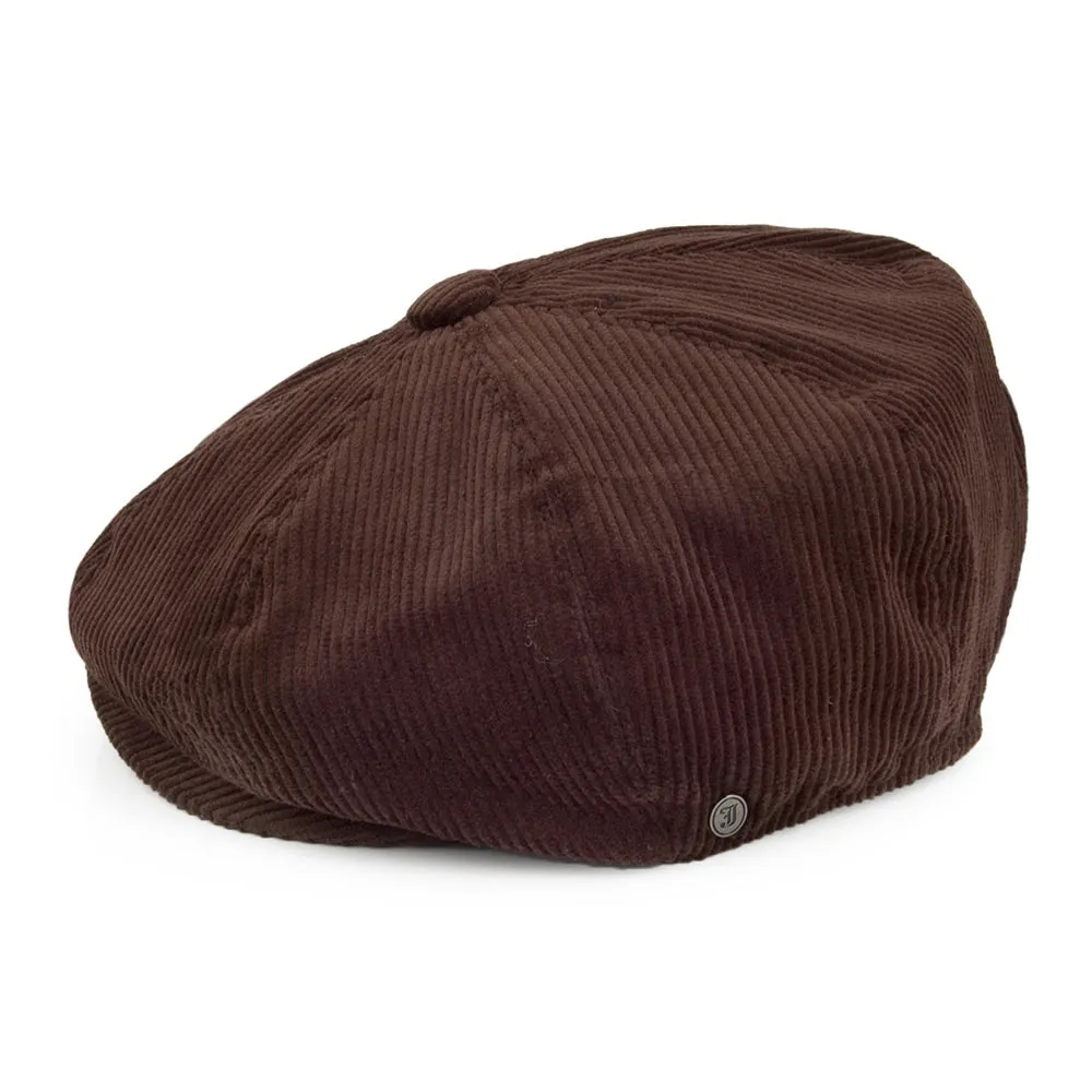 Jaxon & James Corduroy Newsboy Cap - Brown