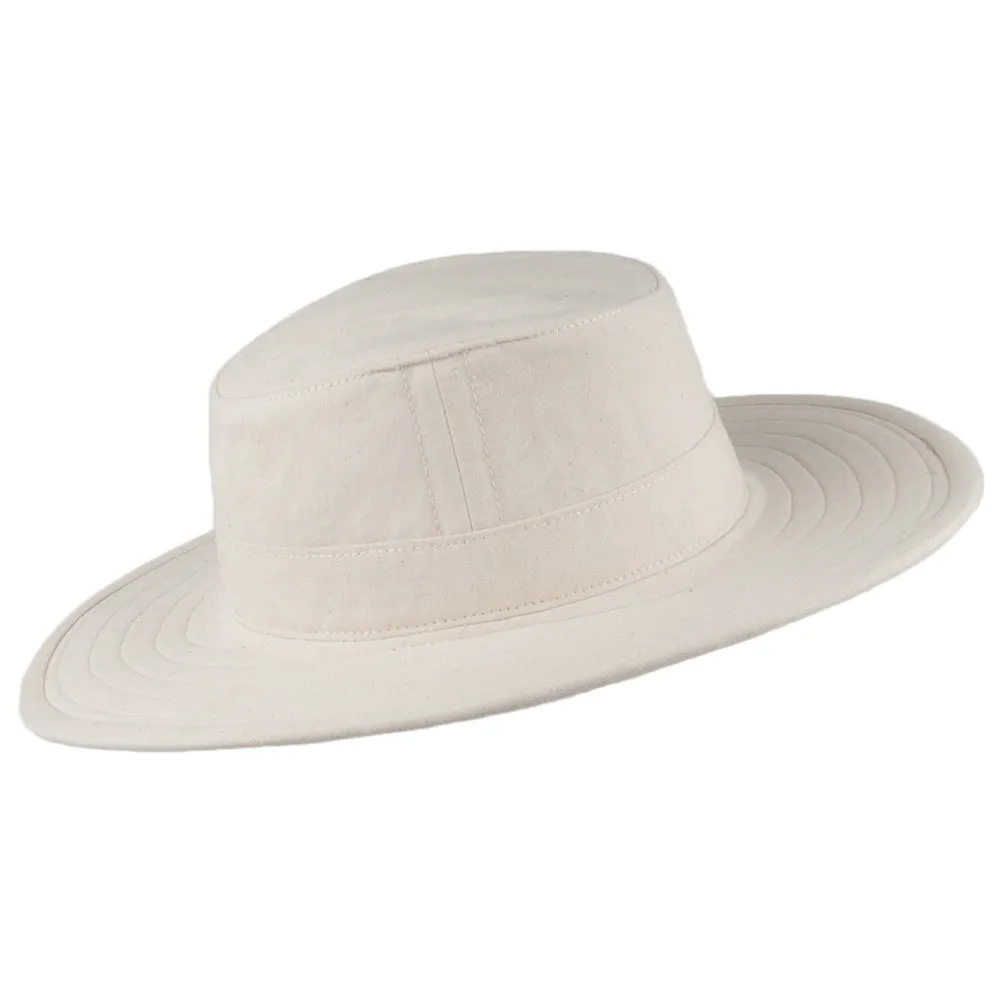 Jaxon & James Cotton Canvas Packable Sun Hat - Ivory