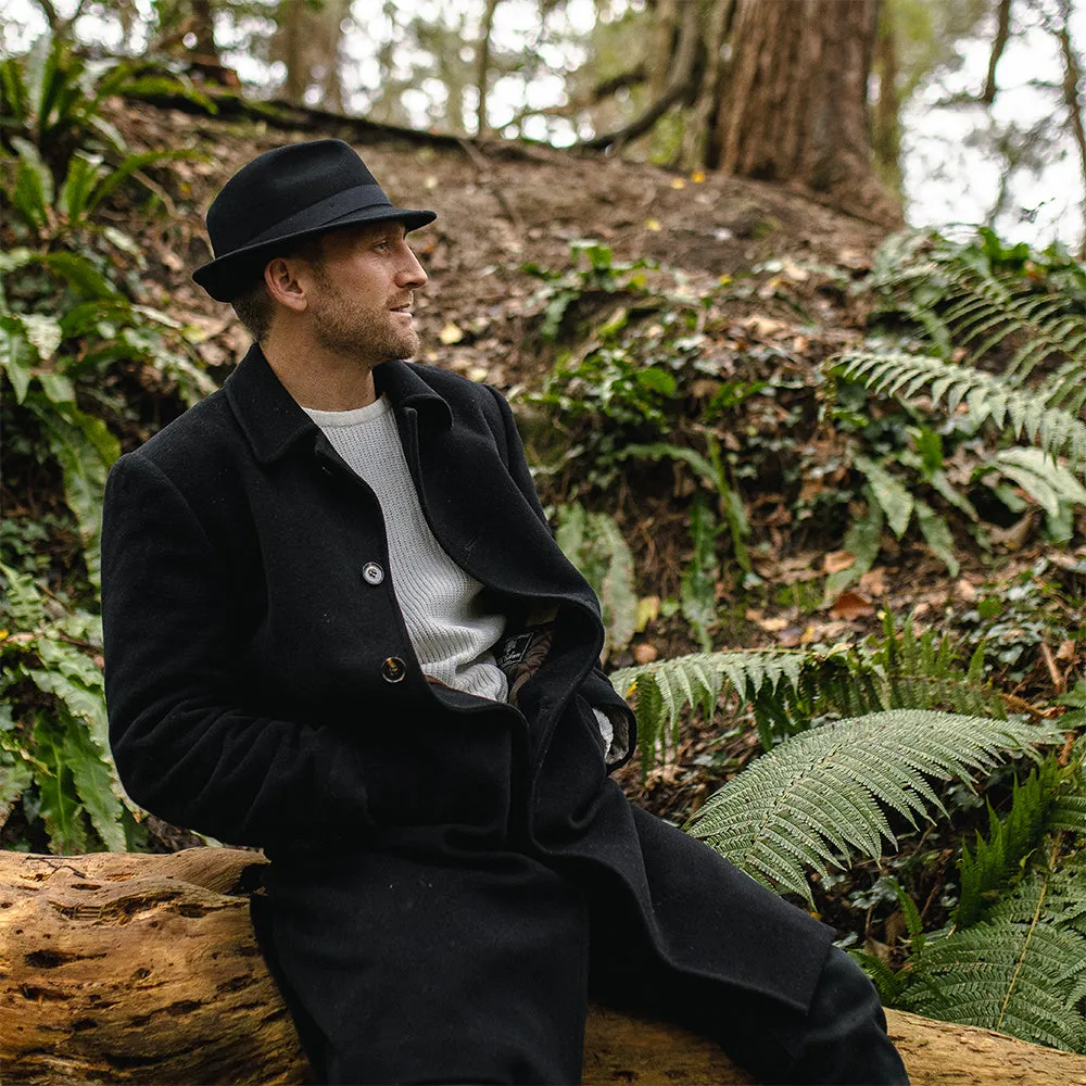Jaxon & James Detroit Trilby Hat - Black