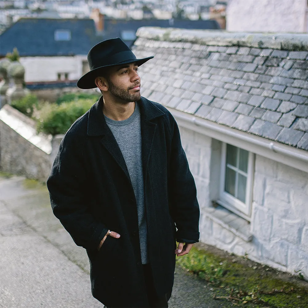Jaxon & James Ford Fedora Hat - Black