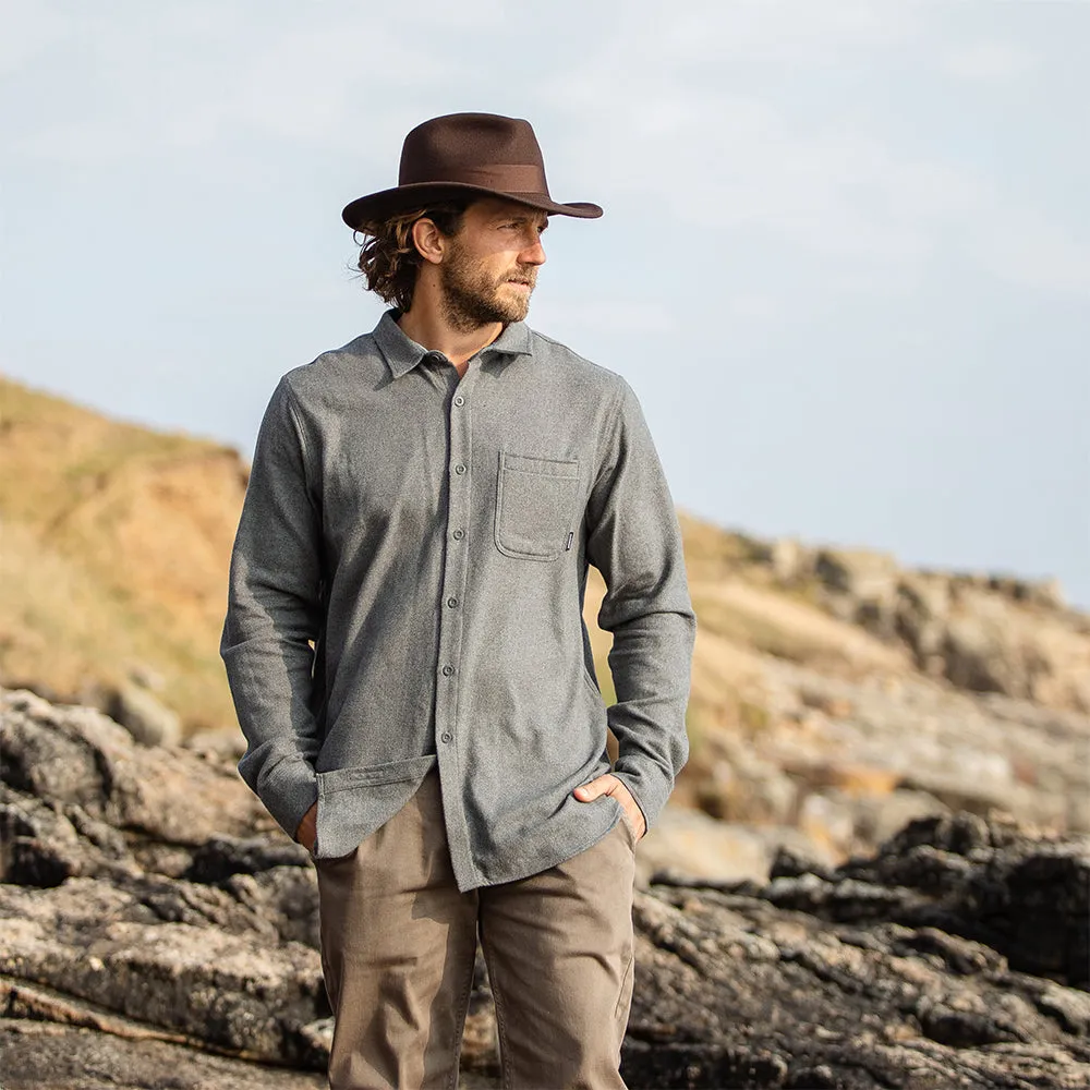 Jaxon & James Ford Fedora Hat - Brown