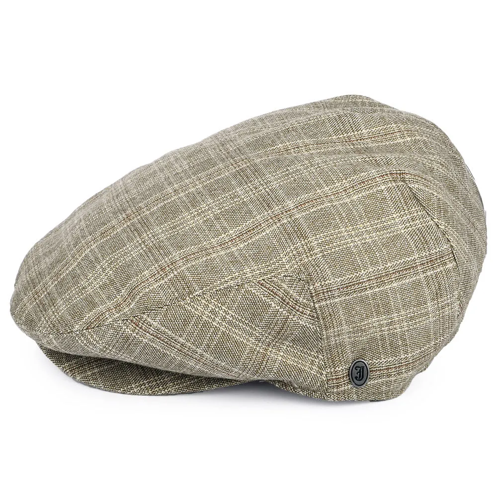 Jaxon & James Grantville Plaid Flat Cap - Tan