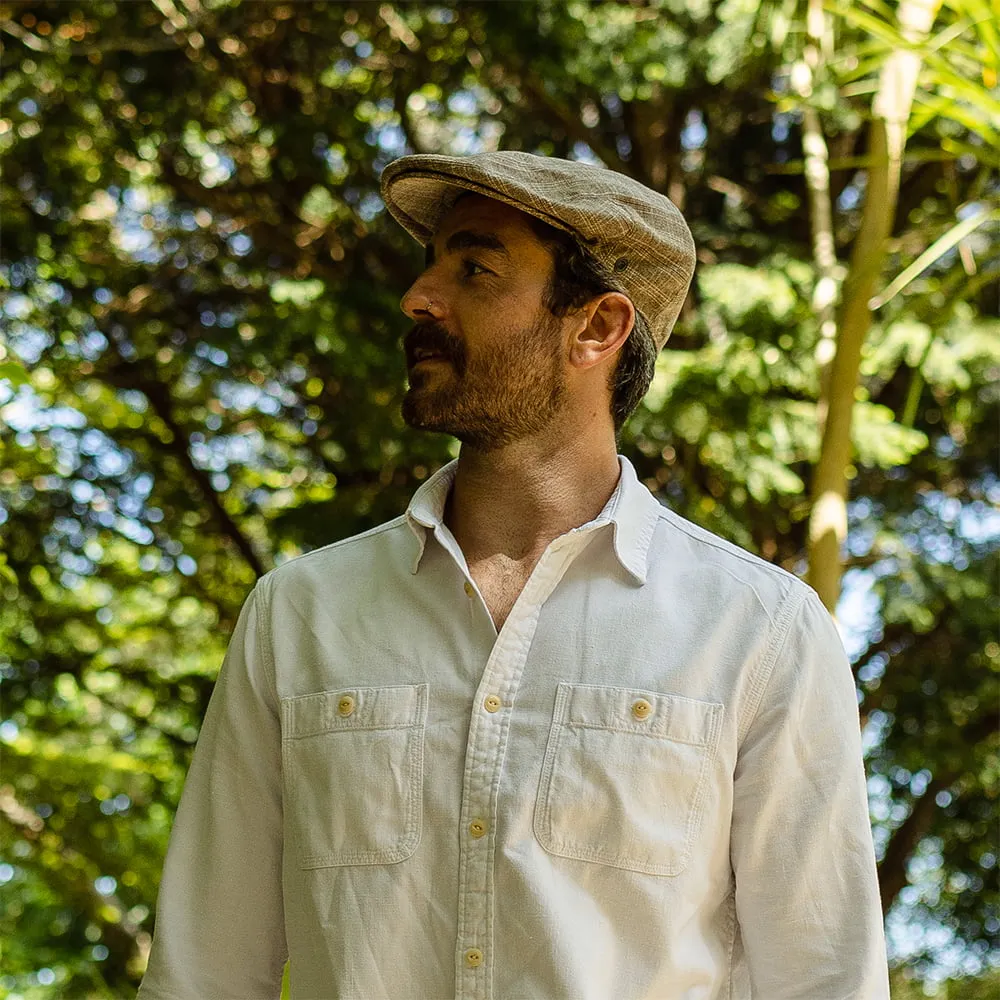 Jaxon & James Grantville Plaid Flat Cap - Tan
