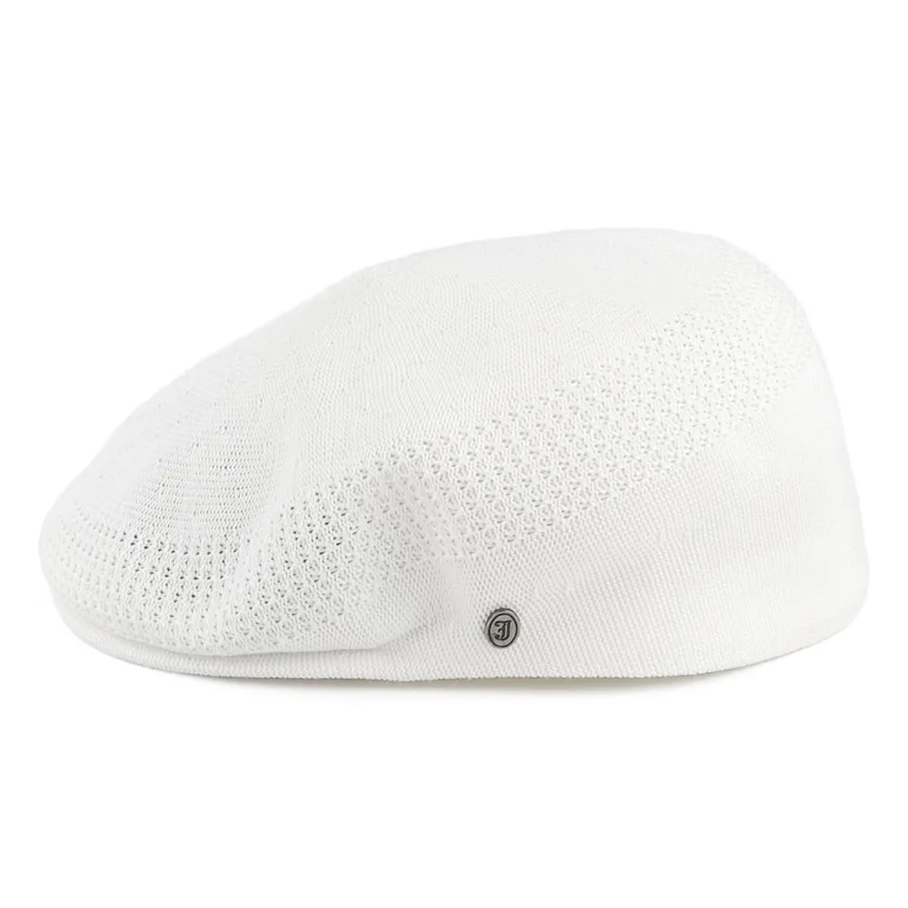 Jaxon & James Summer Flat Cap - White