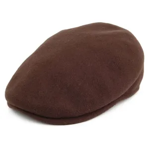 Kangol 504 Wool Flat Cap - Tobacco