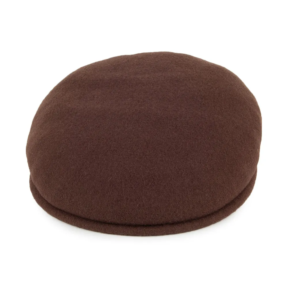 Kangol 504 Wool Flat Cap - Tobacco