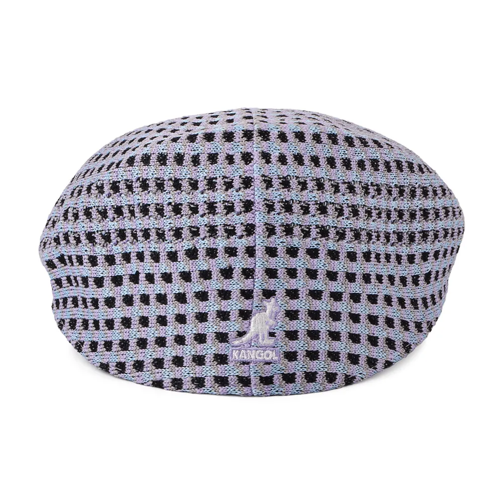 Kangol Geo Board Tropic 504 Flat Cap - Lavender