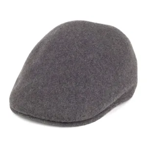 Kangol Seamless Wool 507 Flat Cap - Dark Flannel