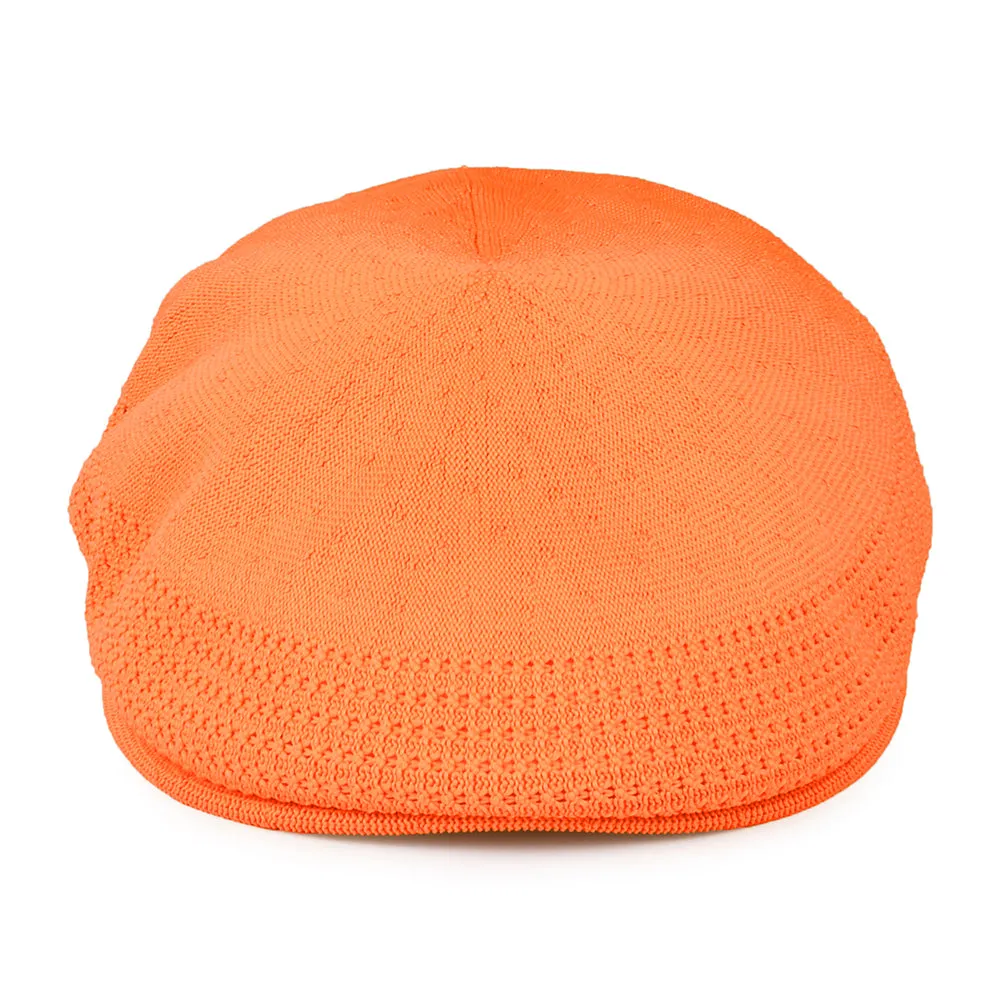 Kangol Tropic 504 Ventair Flat Cap - Bright Orange