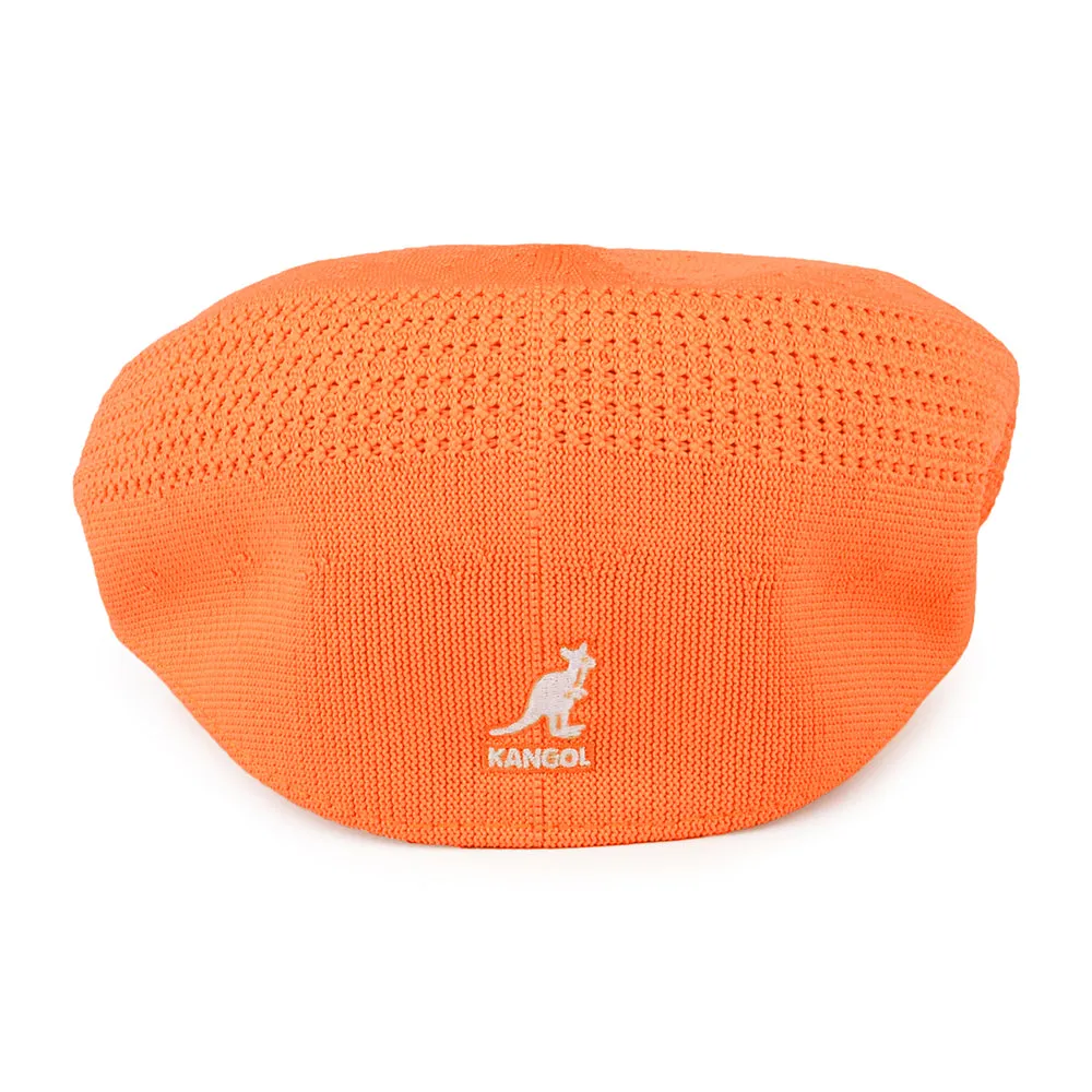 Kangol Tropic 504 Ventair Flat Cap - Bright Orange