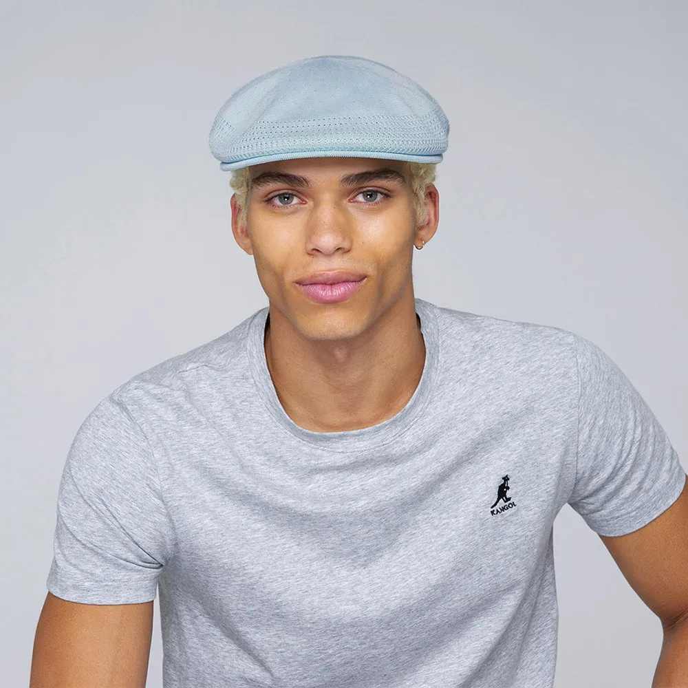 Kangol Tropic 504 Ventair Flat Cap - Light Blue