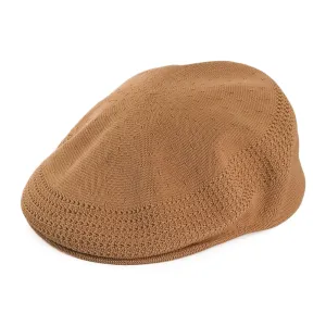 Kangol Tropic 504 Ventair Flat Cap - Tan