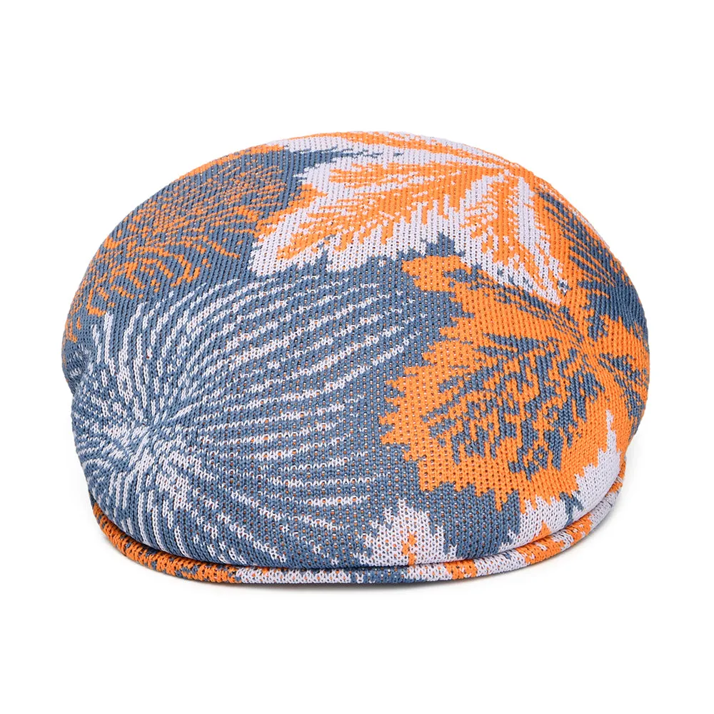 Kangol Tropic Anemone 504 Flat Cap - Blue-Orange