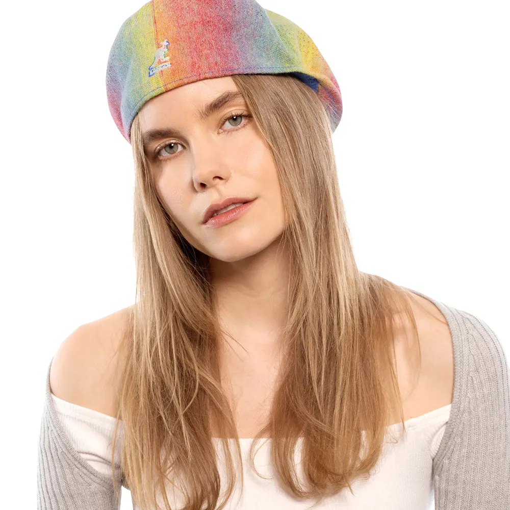 Kangol Tropic Rainbow 504 Ventair Flat Cap - Multi-Coloured