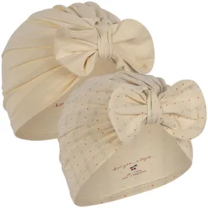 Konges Sljd Fete De Fleur/Seedpearl Basic 2 Pack Bambi Bunnet Gots