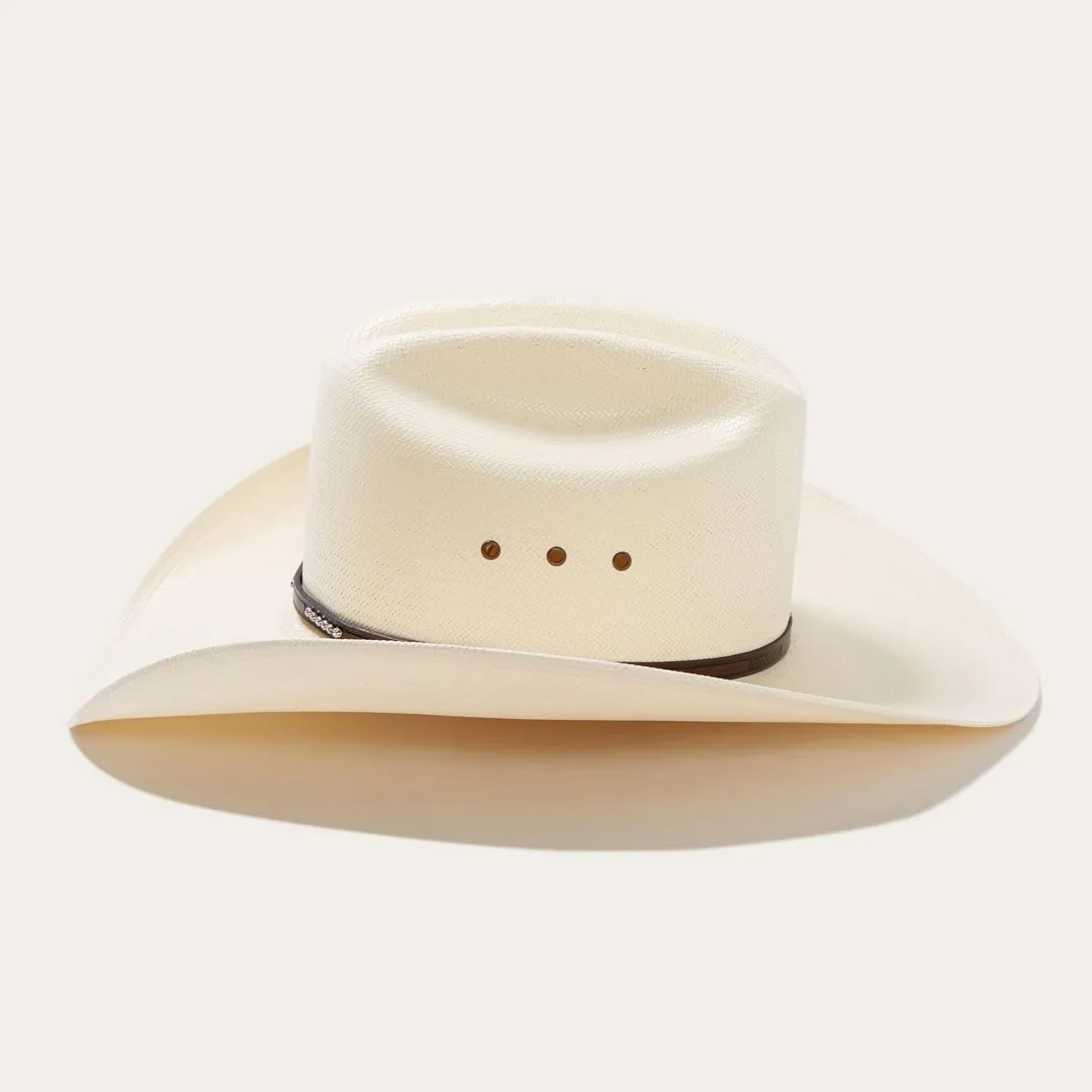 Llano 10X Straw Cowboy Hat -STETSON
