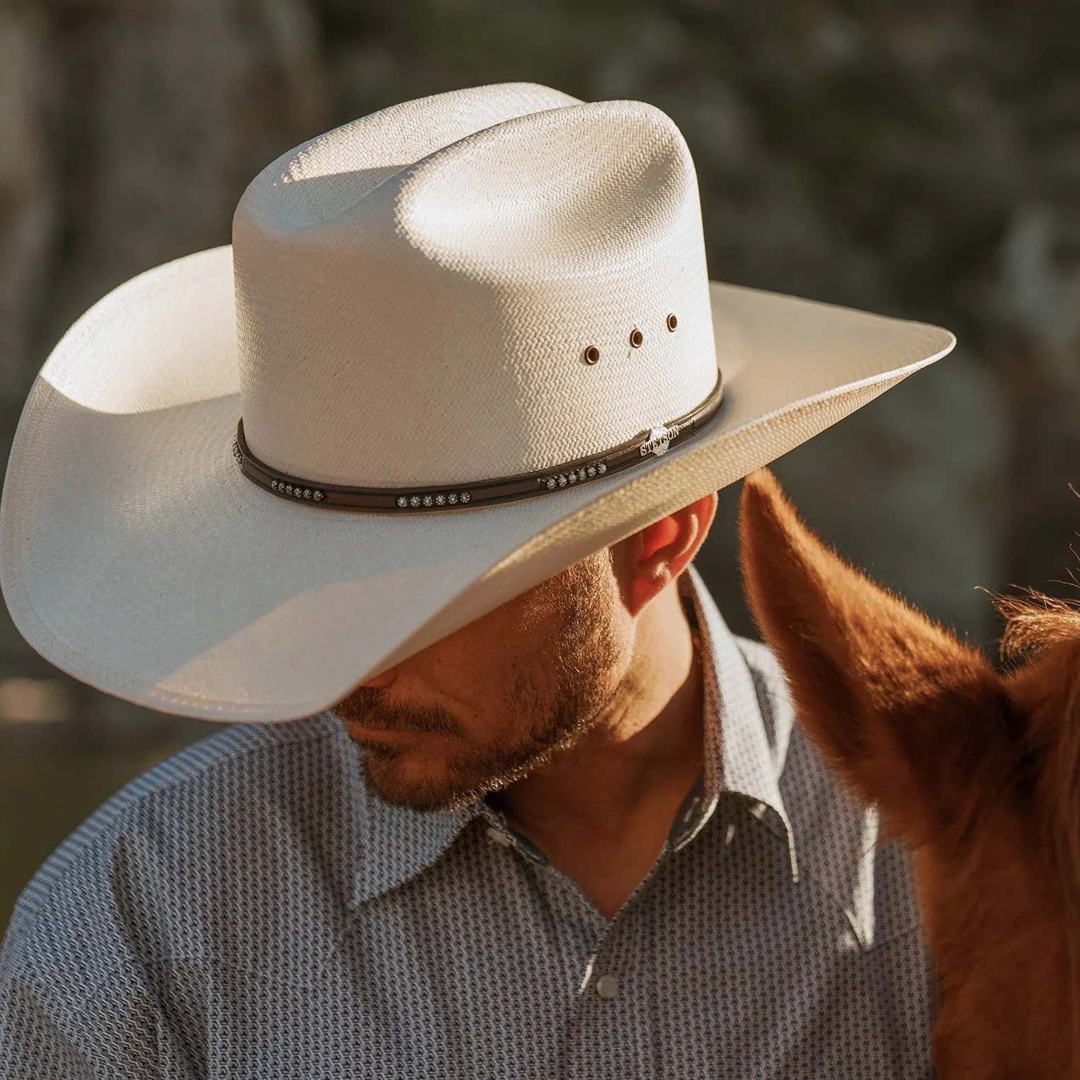 Llano 10X Straw Cowboy Hat -STETSON