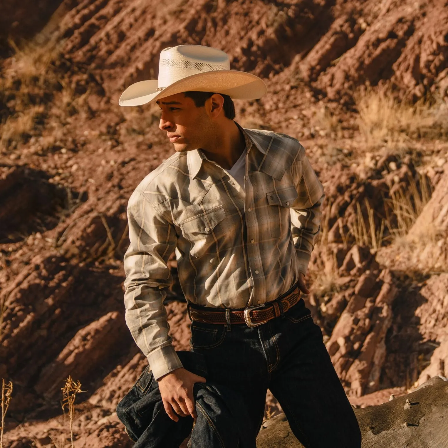 Lobo 10X Straw Cowboy Hat -STETSON