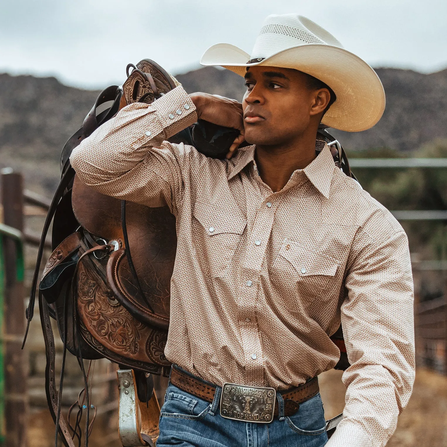 Lobo 10X Straw Cowboy Hat -STETSON