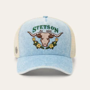 Longhorn Trucker Hat -STETSON