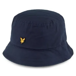 Lyle & Scott Hats Cotton Twill Bucket Hat - Navy Blue
