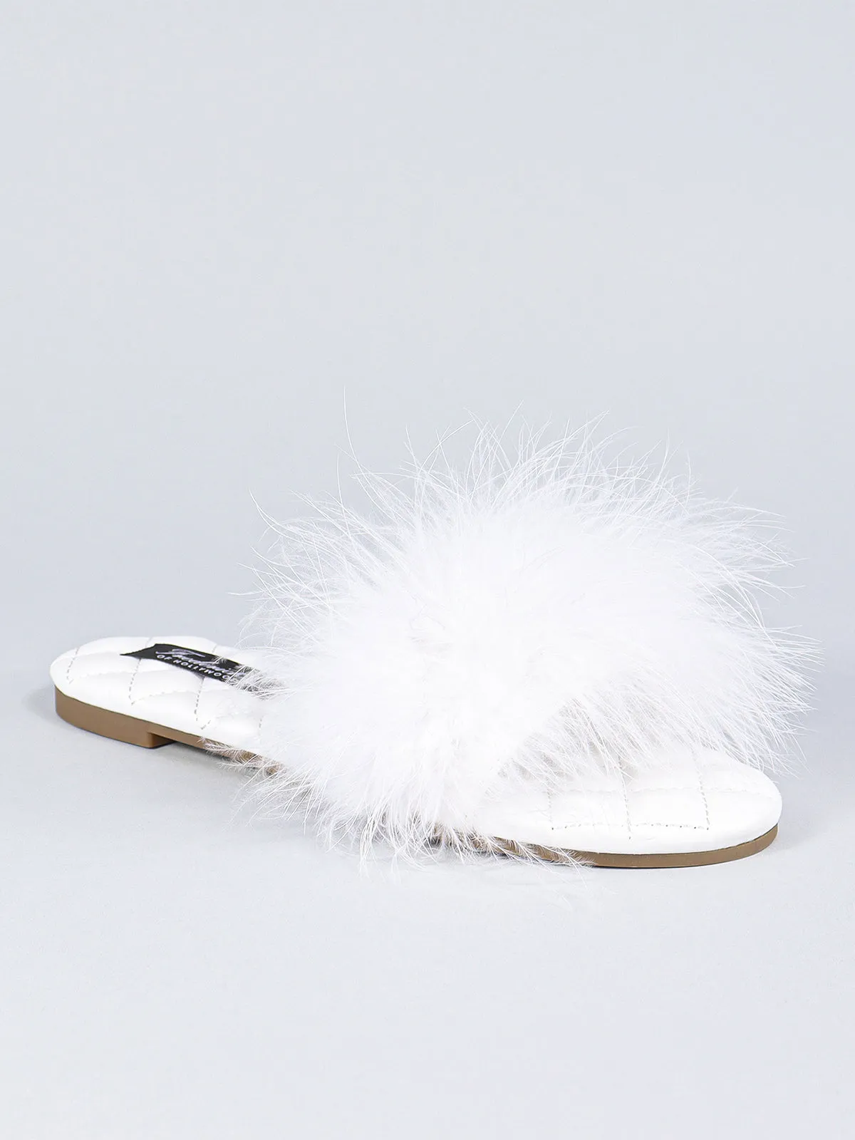 Maxim Feather Flat Sandal