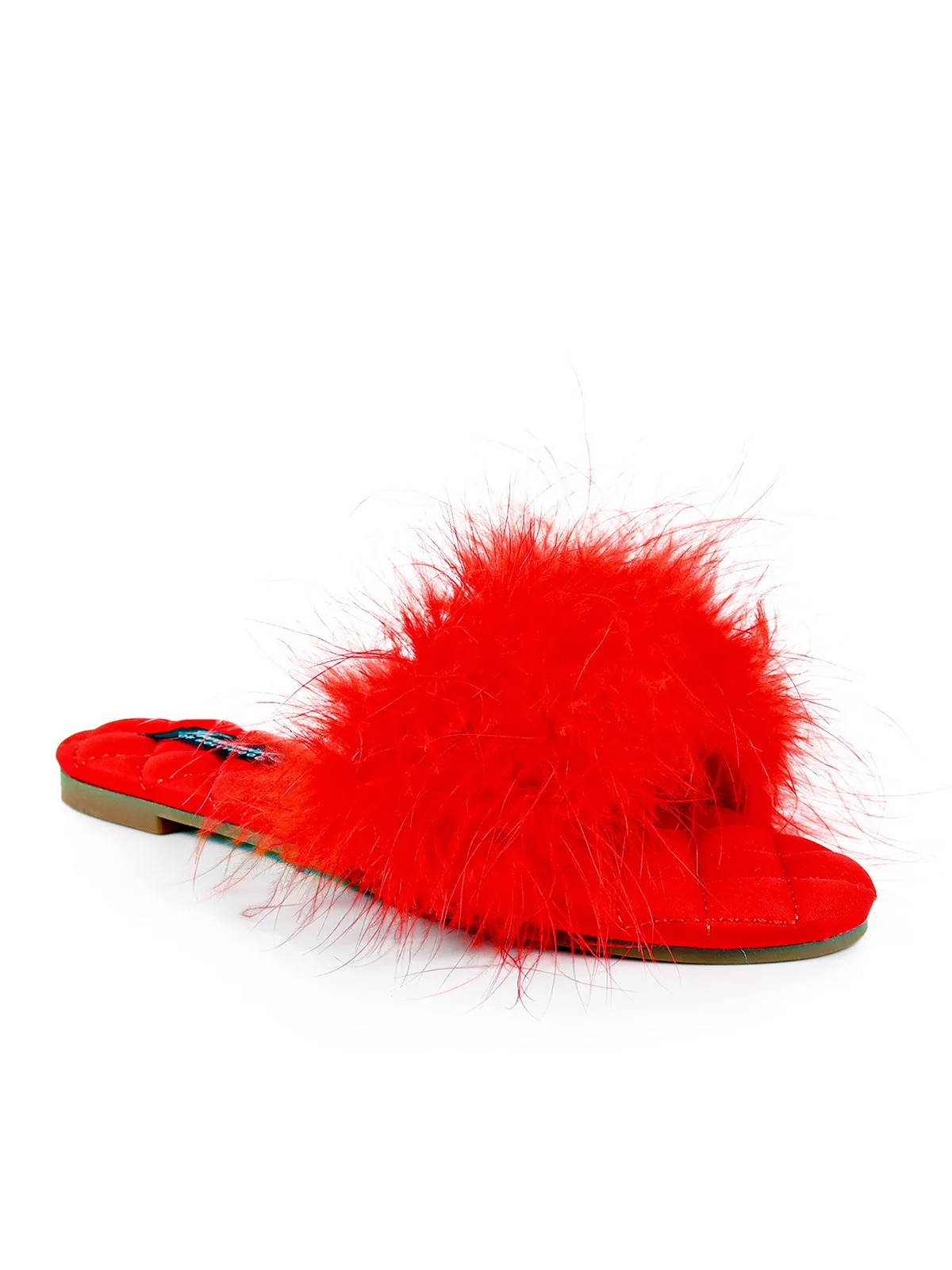 Maxim Feather Flat Sandal