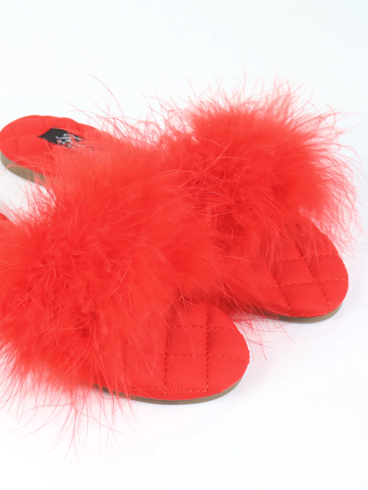 Maxim Feather Flat Sandal