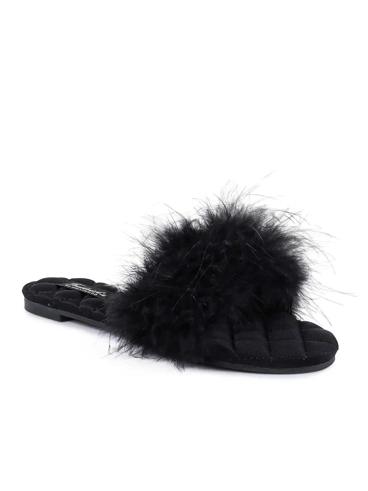 Maxim Feather Flat Sandal
