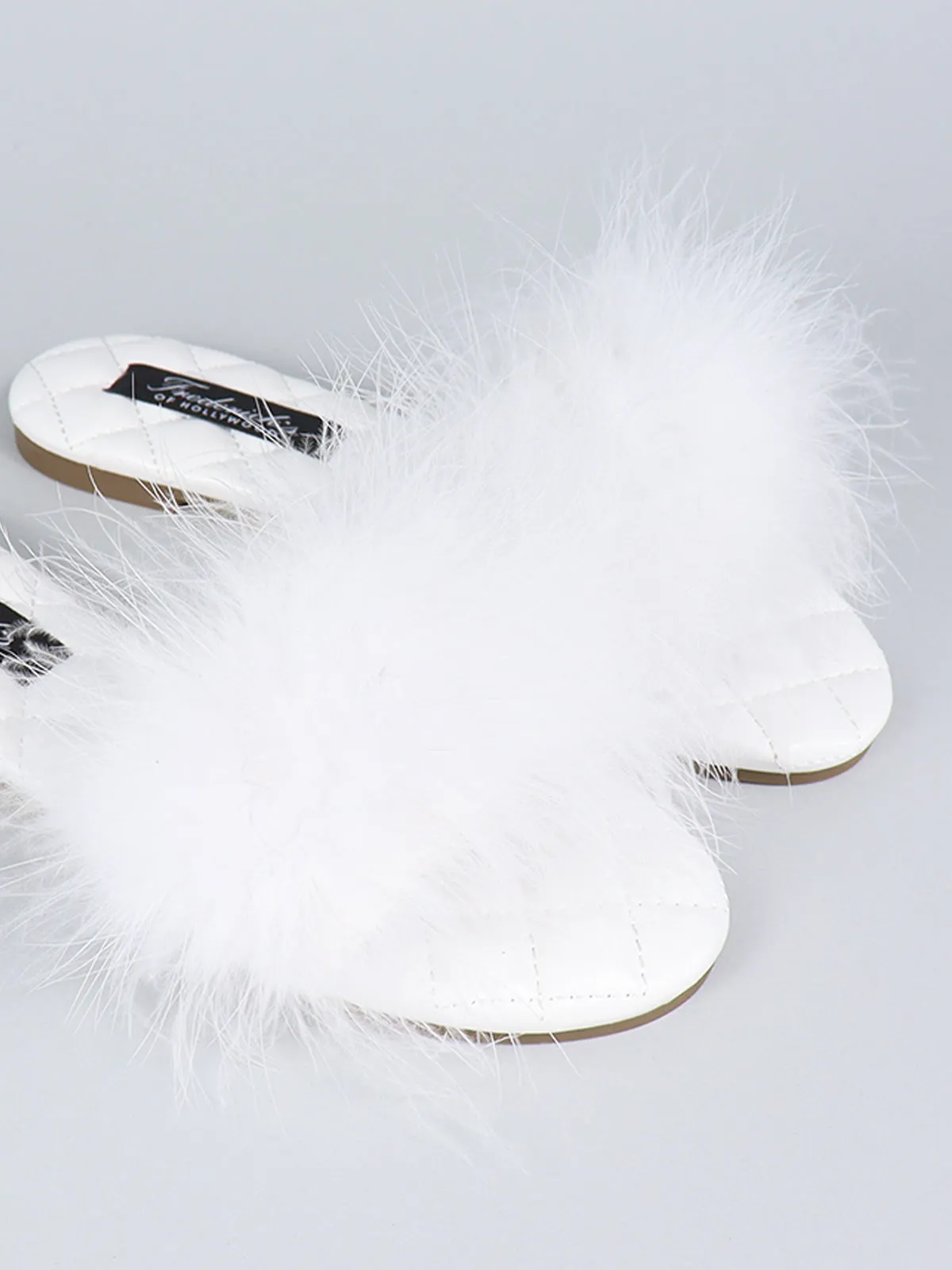 Maxim Feather Flat Sandal