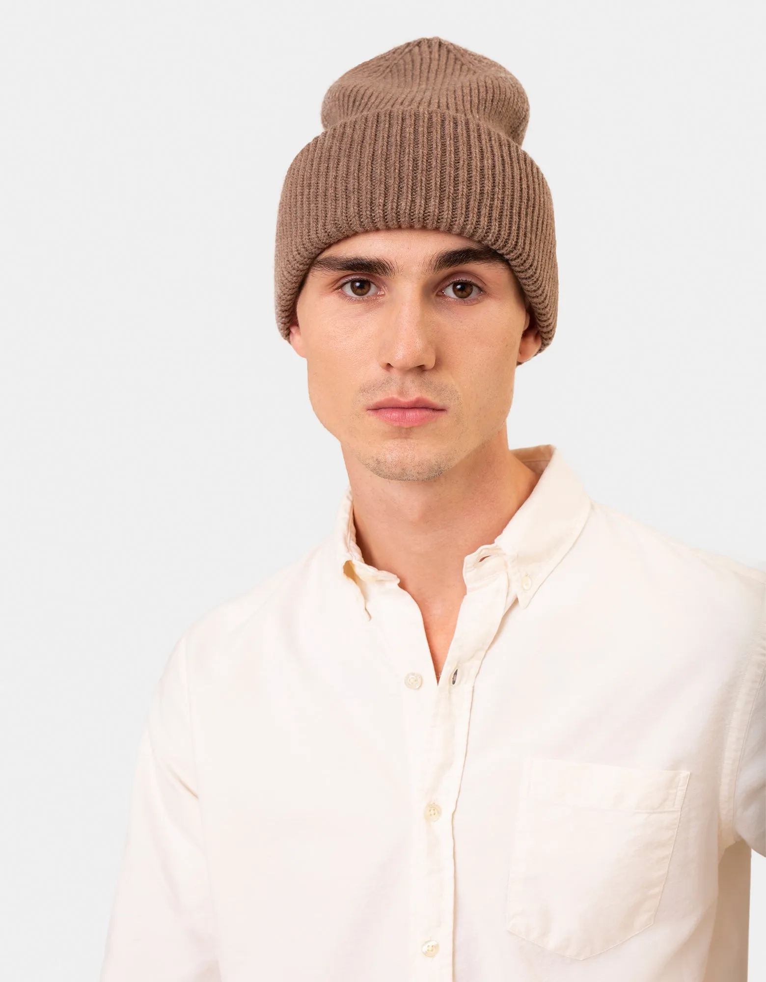 Merino Wool Hat - Pacific Blue