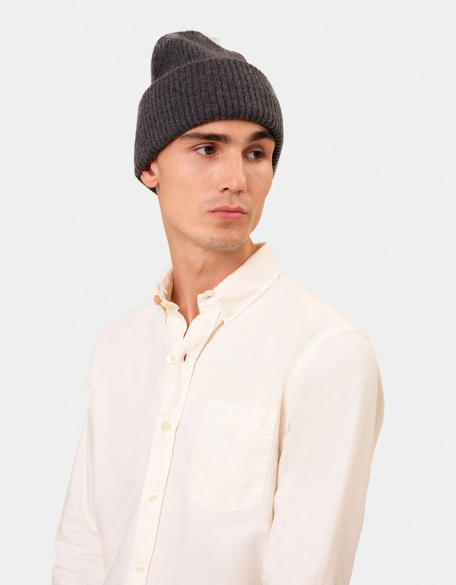 Merino Wool Hat - Purple Haze