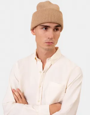 Merino Wool Hat - Sandstone Orange