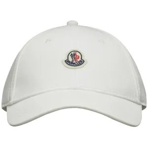 Moncler Baseball Cap White