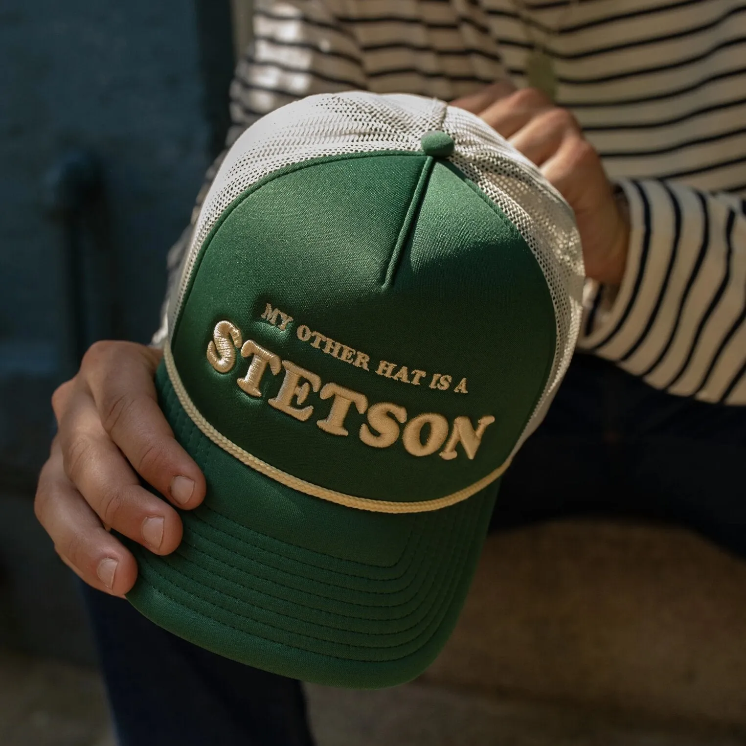 My Other Hat Is A Stetson Trucker Cap -STETSON