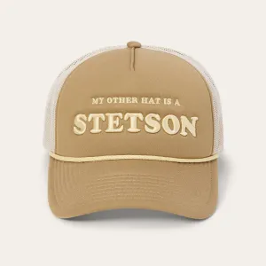 My Other Hat Is A Stetson Trucker Cap -STETSON