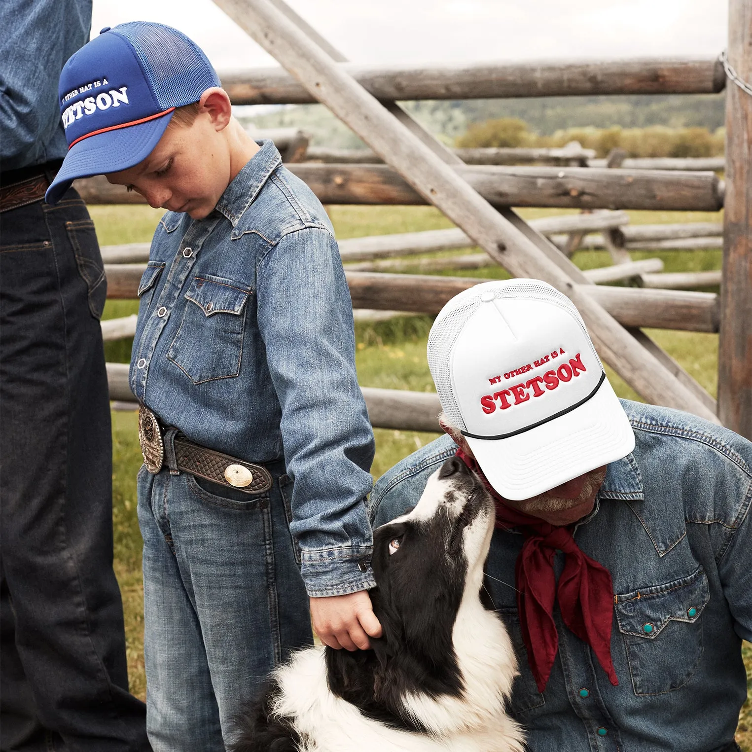 My Other Hat Is A Stetson Trucker Cap -STETSON