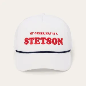 My Other Hat Is A Stetson Trucker Cap -STETSON