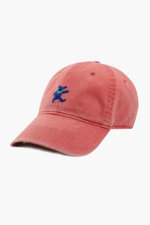 Nantucket Red Dancing Bear Needlepoint Hat